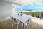 Enjoy Breakfast or Dinner with an Oceanfront View